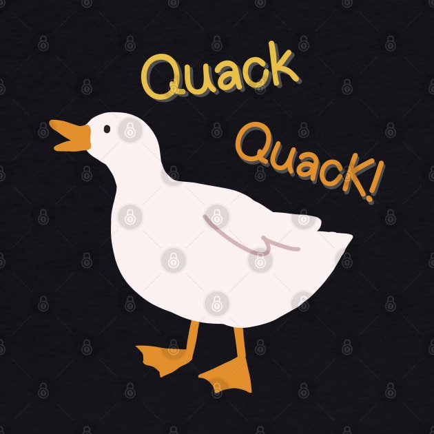 Duck quacking by Elafia-Reality